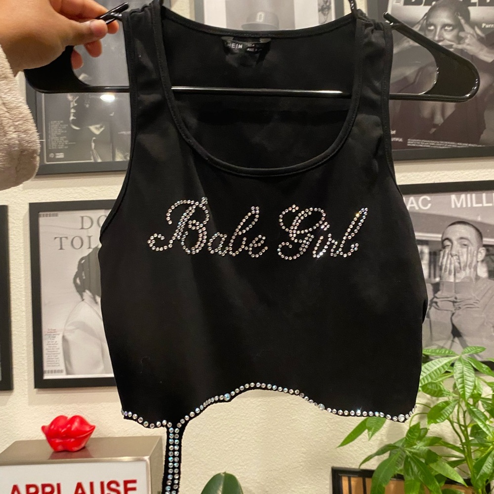 Black Babe Girl Tank Top